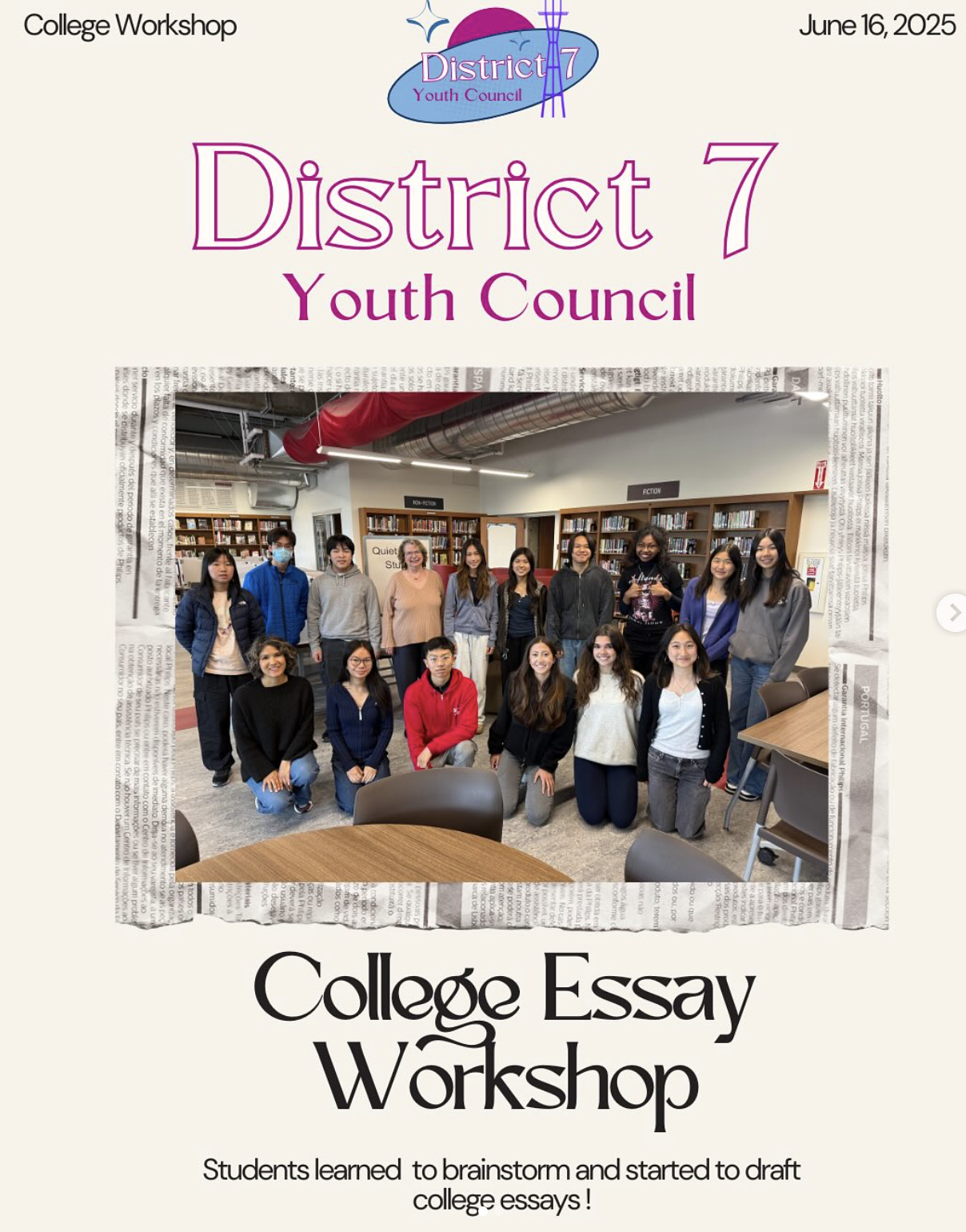 College Counseling Workshop